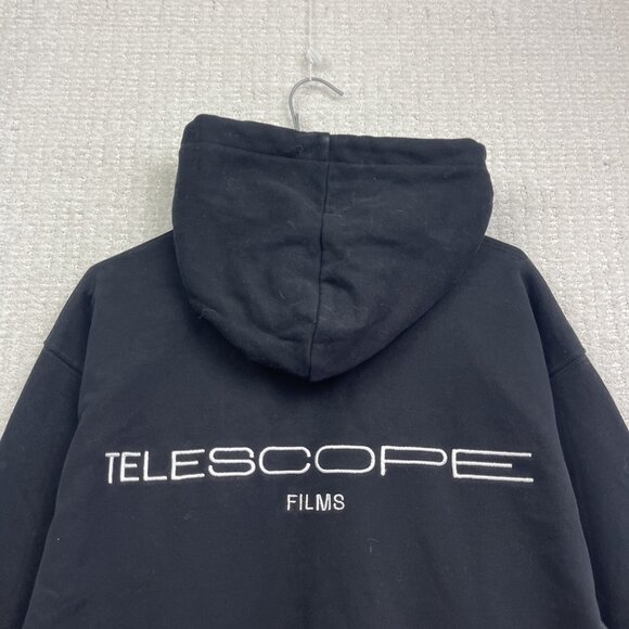 Telescope Films Montreal Quebec Production Company Black Hoodie Men’s M - Picture 2 of 12